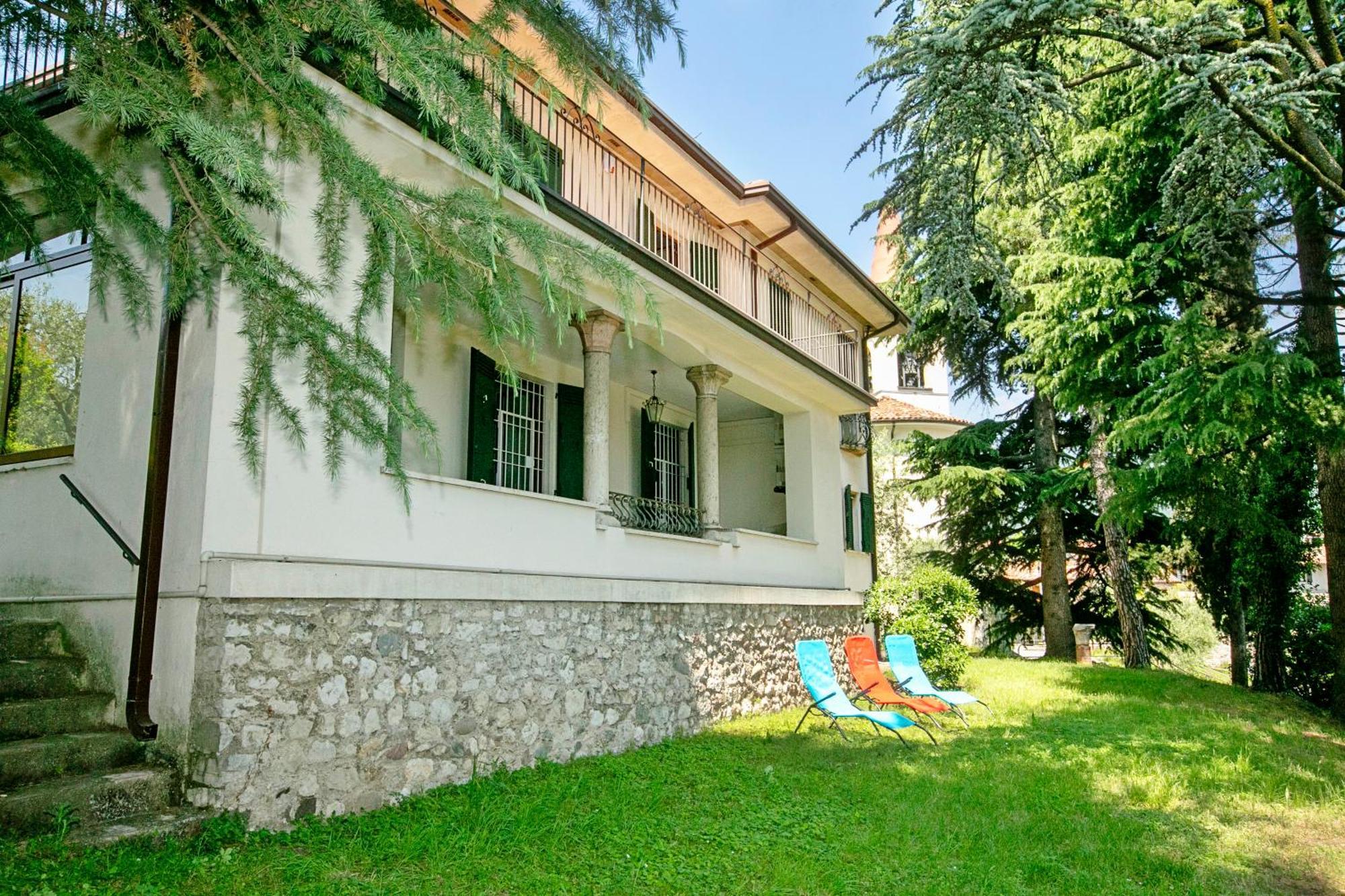 Villa Alberti 900M From Garda Lake - Happy Rentals Salò Exterior foto